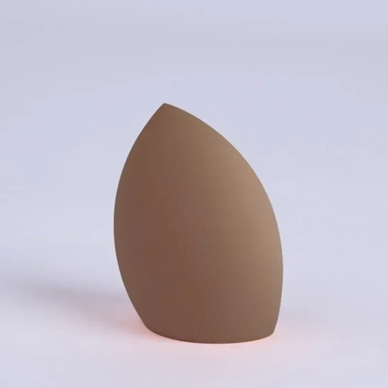 1pc Empty Transparent Puffs Drying Box Storage Case Portable Sponge Stand Cosmetic Egg Shaped Rack Makeup Puff Holder