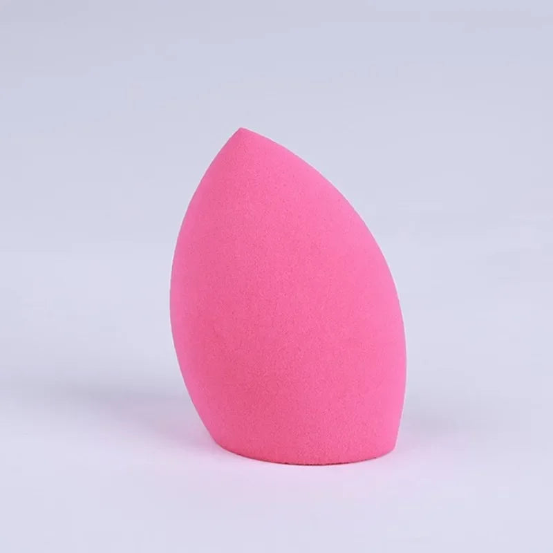1pc Empty Transparent Puffs Drying Box Storage Case Portable Sponge Stand Cosmetic Egg Shaped Rack Makeup Puff Holder