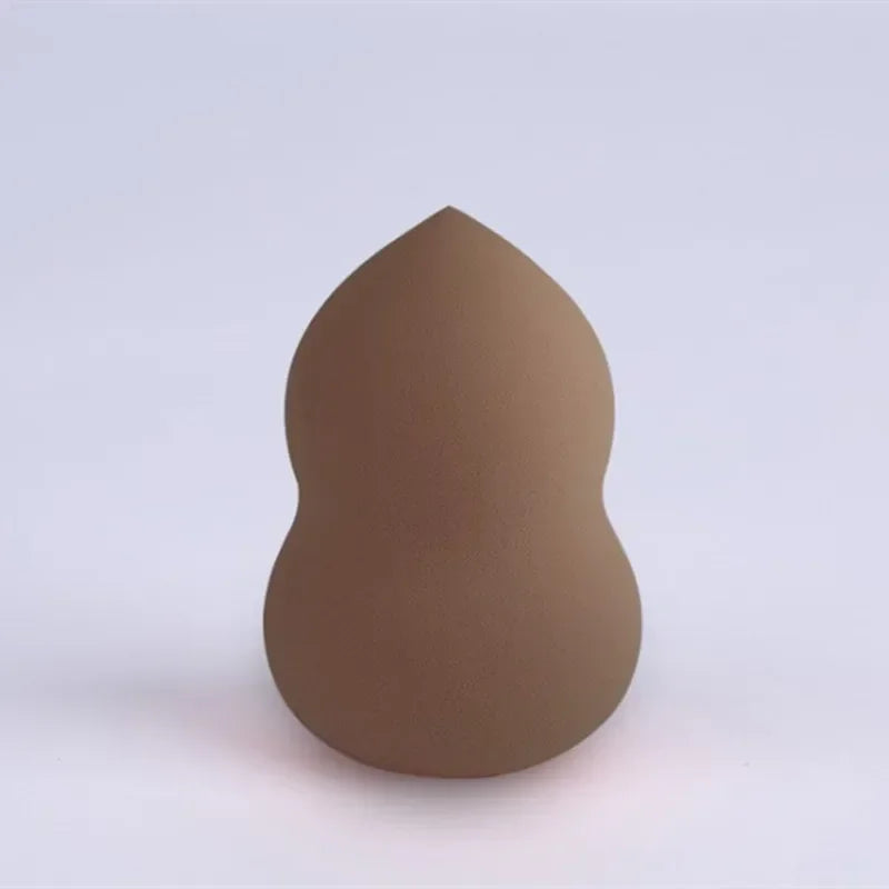 1pc Empty Transparent Puffs Drying Box Storage Case Portable Sponge Stand Cosmetic Egg Shaped Rack Makeup Puff Holder